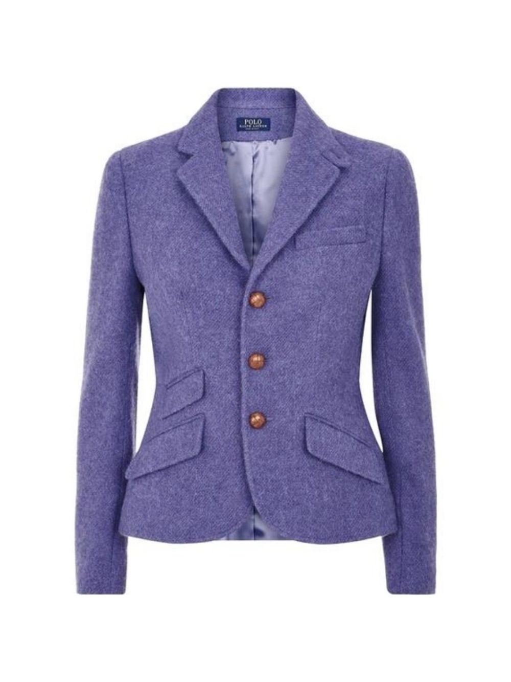 NWOT POLO RALPH LAUREN Purple Wool Alpaca Jacket‎ Blazer 8